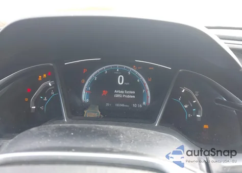 2020 Honda Civic Ex из США, поврежденный, VIN 19XFC1F37LE219817